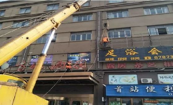 常州安装较高的门店招牌有什么好的方法？